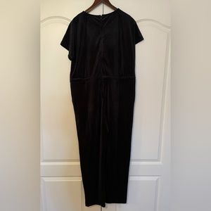 Piper & Scoot: The Bianca Cinch Jumpsuit in Ribbed Velvet